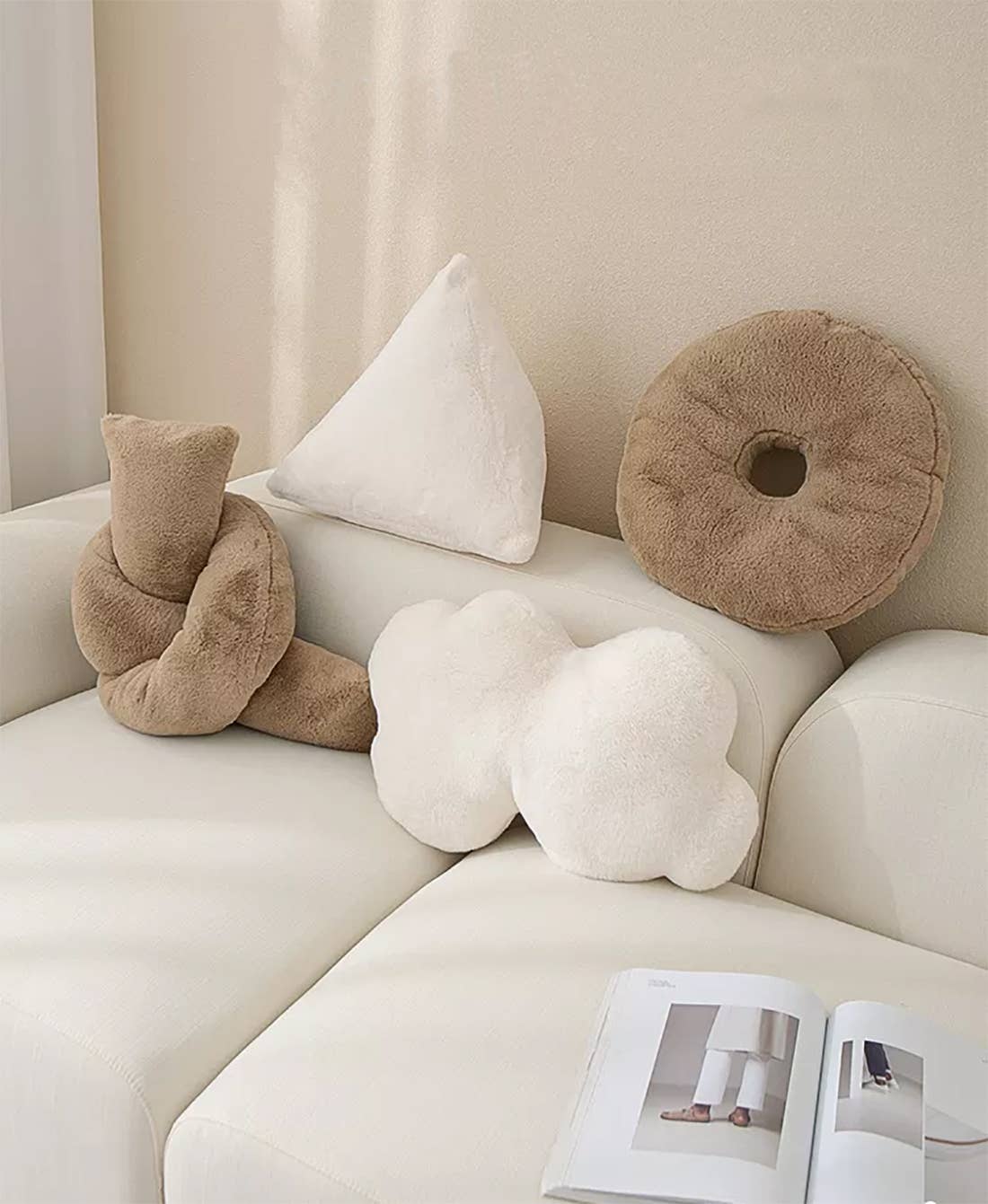 Fun Shape Ultra Soft Stuffed Toy Pillow