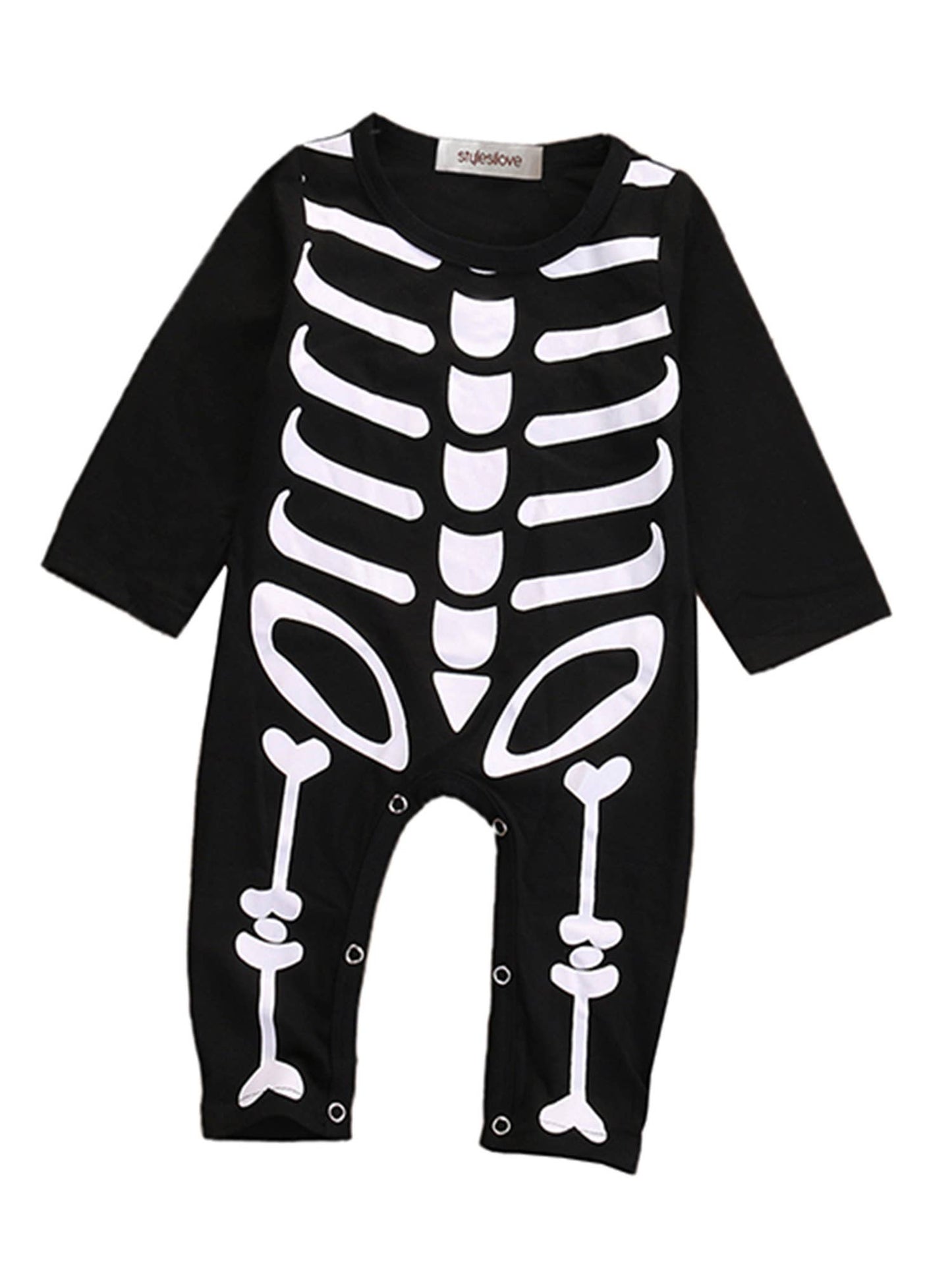 Skeleton Halloween Baby Romper