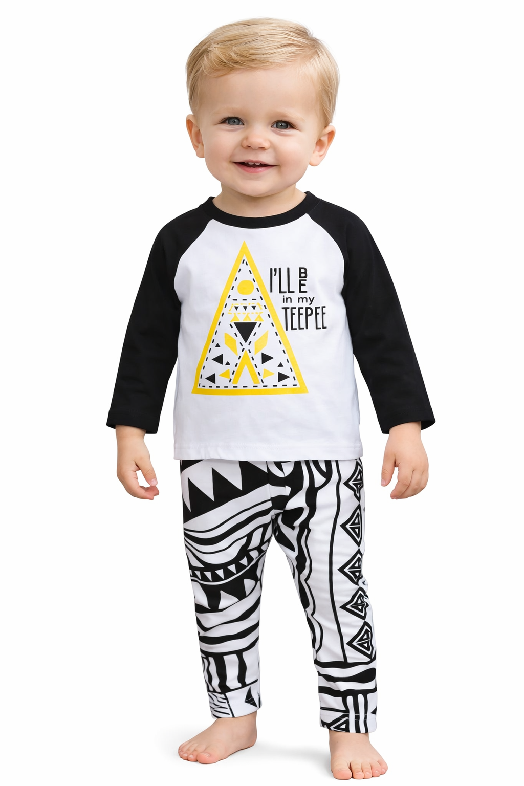 Graphic 2-Piece Baby Clothing Set
