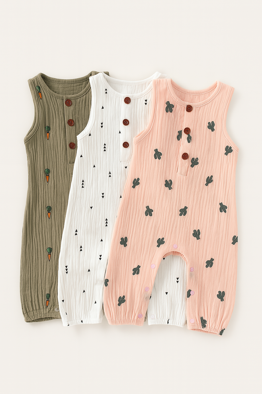 Muslin Cotton Baby Romper