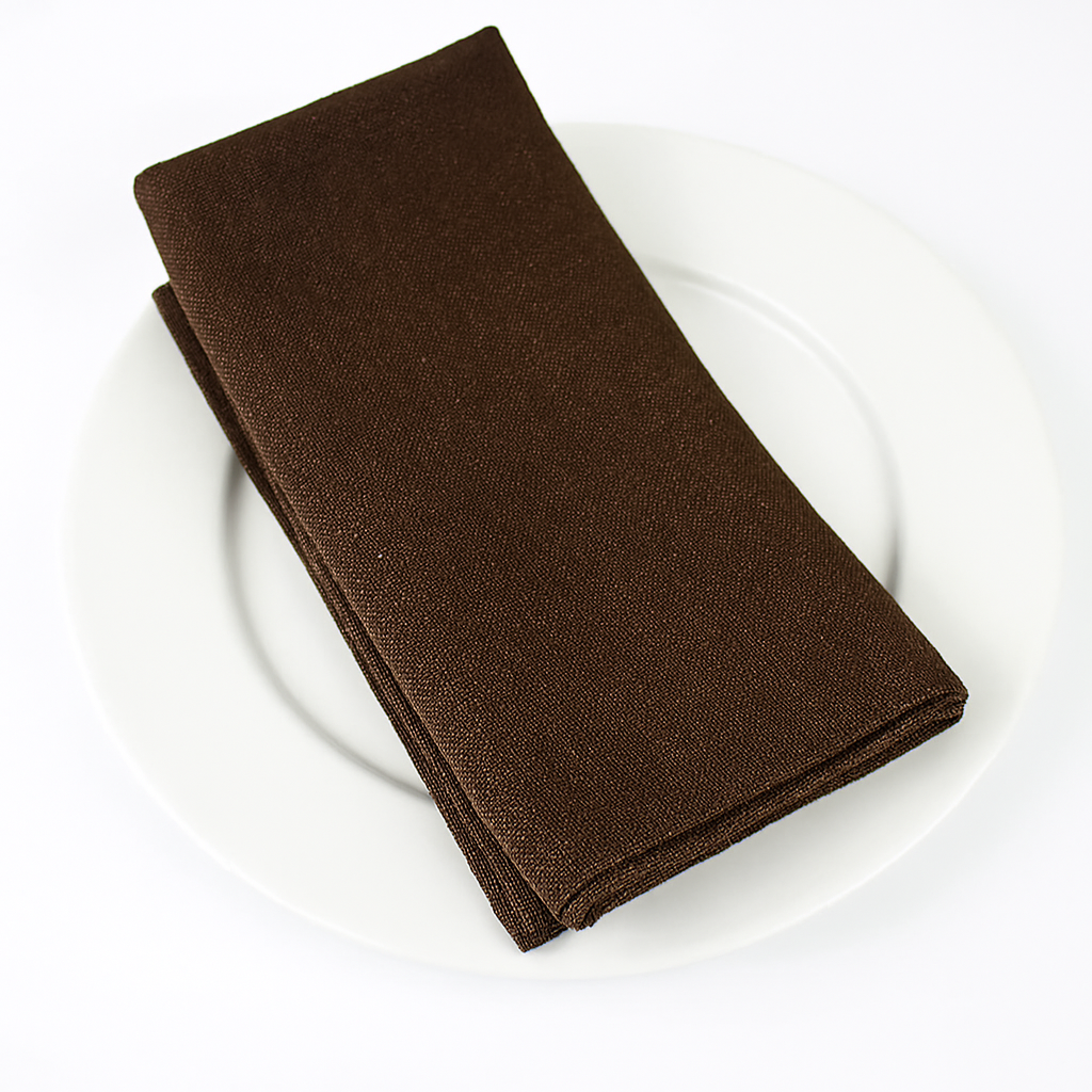 Chocolate Everyday Design 20" Cloth Napkin