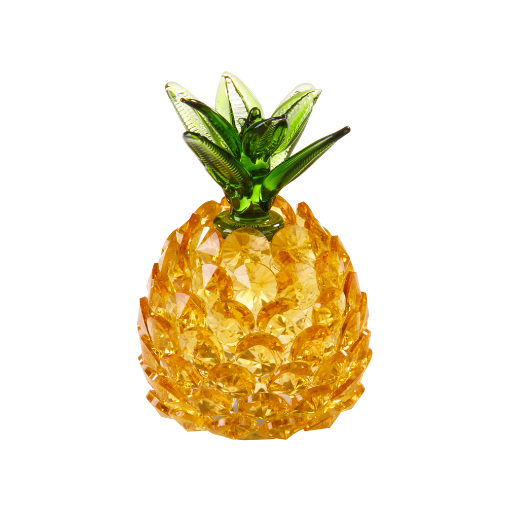 Crystal Pineapple 1.75" x 2.5" Figurine