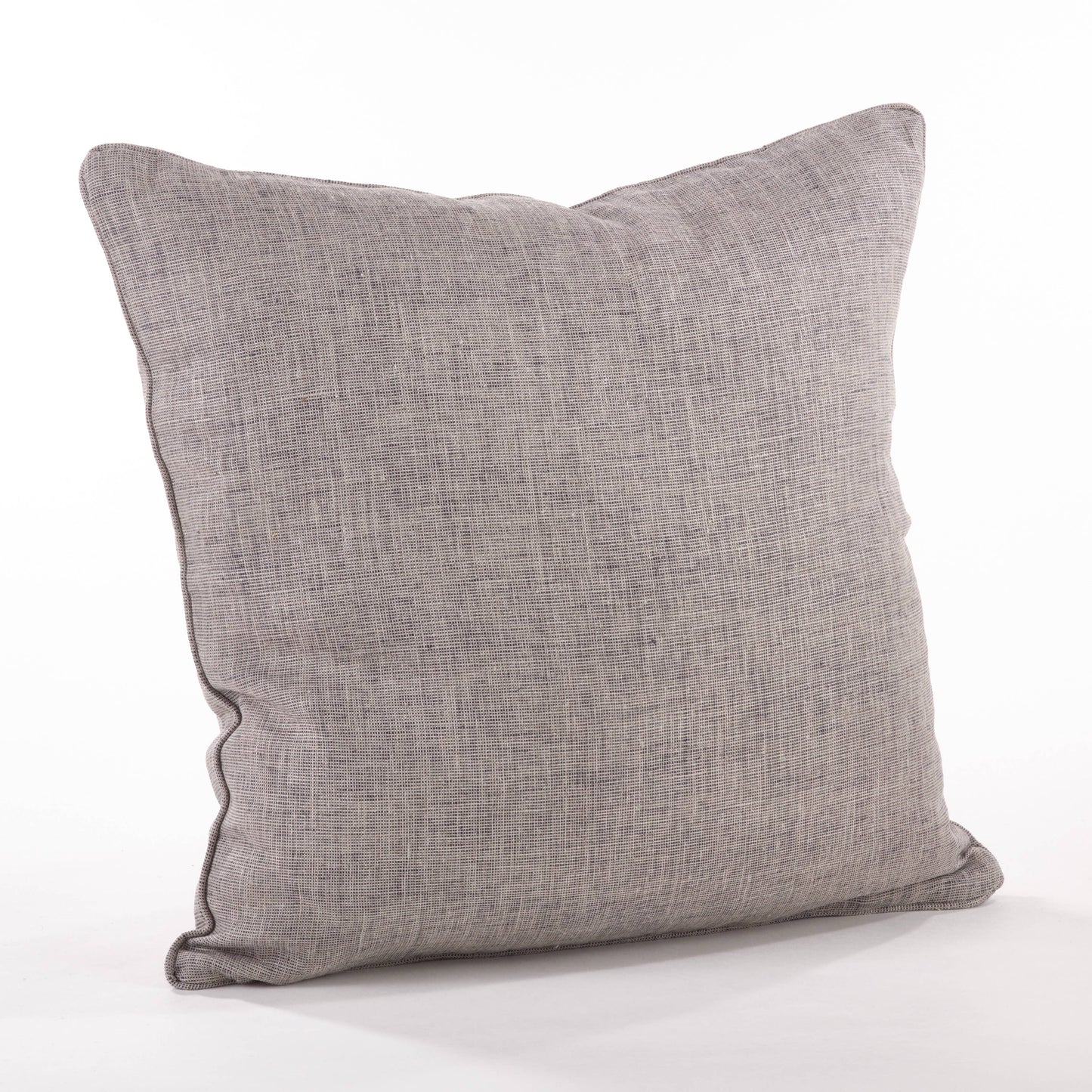 1613P - Classic Piped Edge Denier Linen Down Filled Throw Pillow