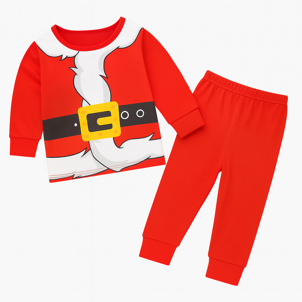 Red Santa Festive Clothes Set