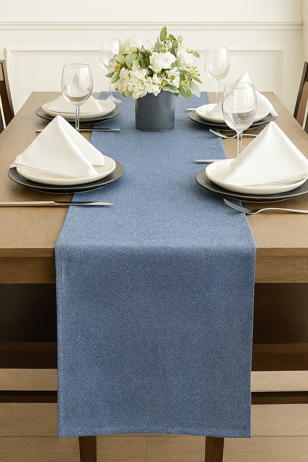 Indigo Everyday Design Table Runner