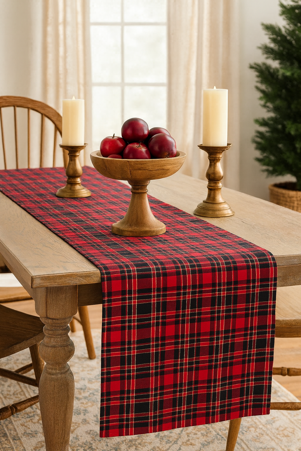 2669 - Classic Tartan Plaid Festive Table runner