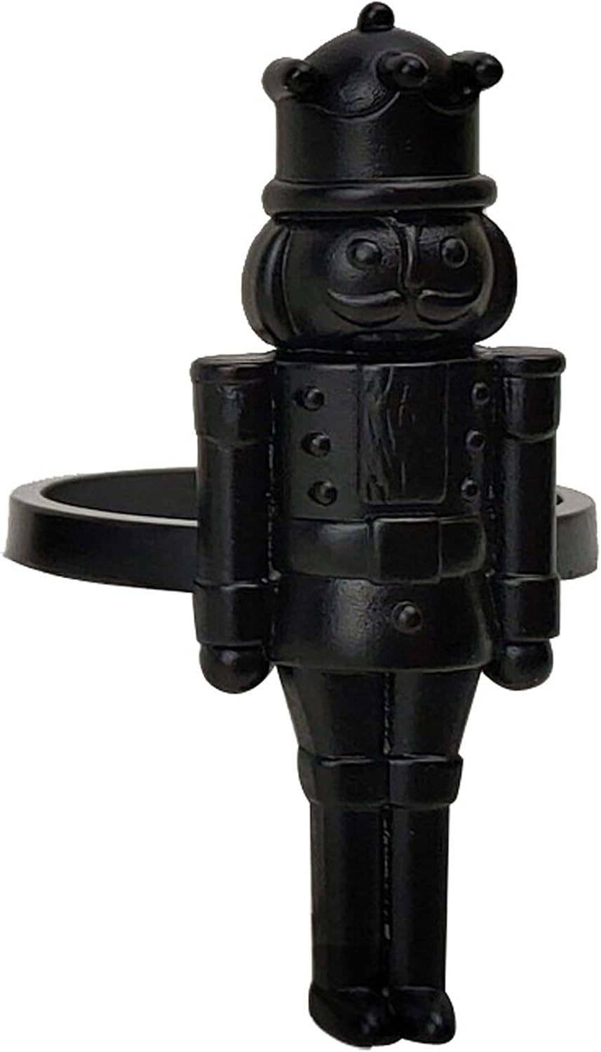 Black Nutcracker Napkin Ring