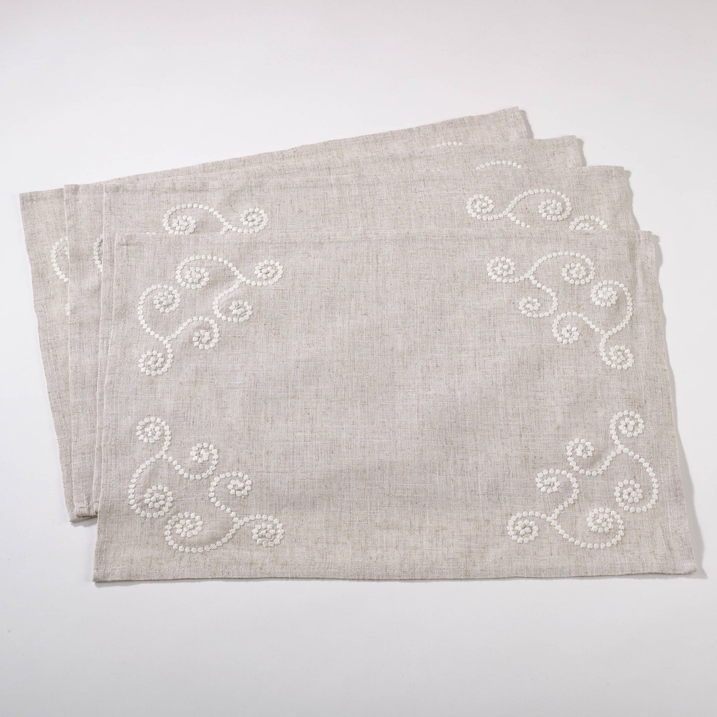 001 - Swirl Embroidered 14"X20" Placemat