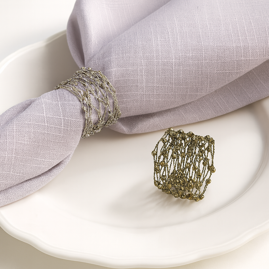 Modern Metal Design Napkin Ring