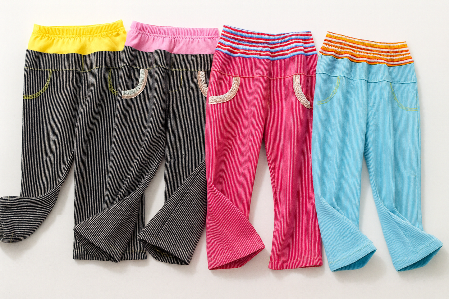 Striped Girl Causal Pants