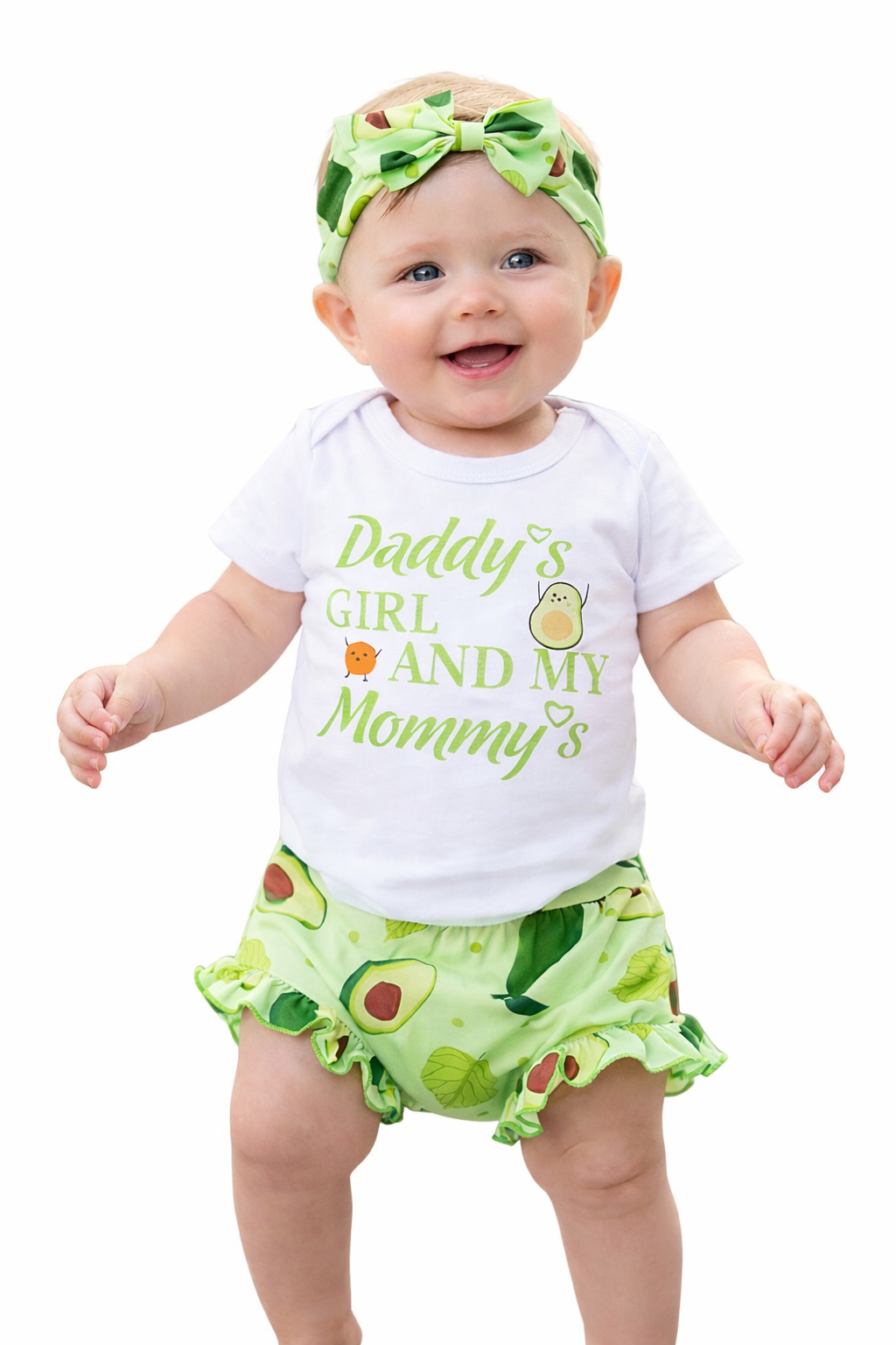 Avocado 3-Piece Baby Clothing Set