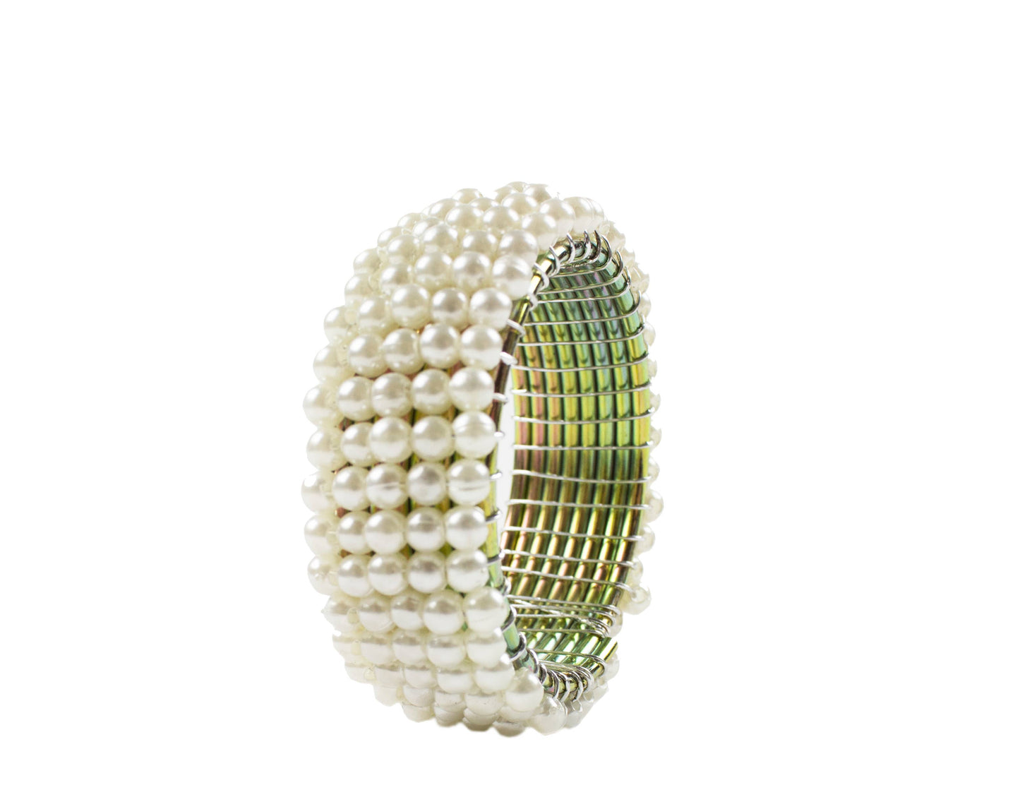 Ivory Pearl Napkin Holder