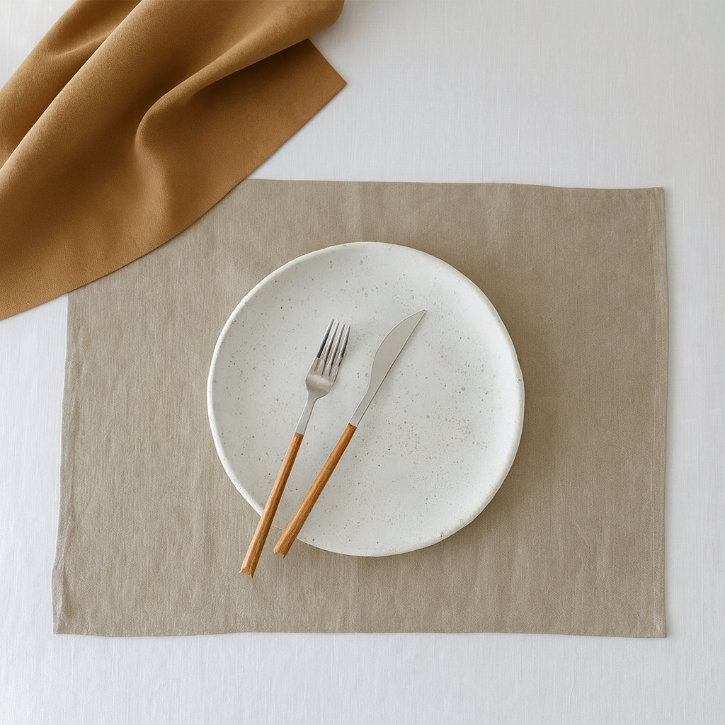 Classic Solid Natural 14"x19" Placemat