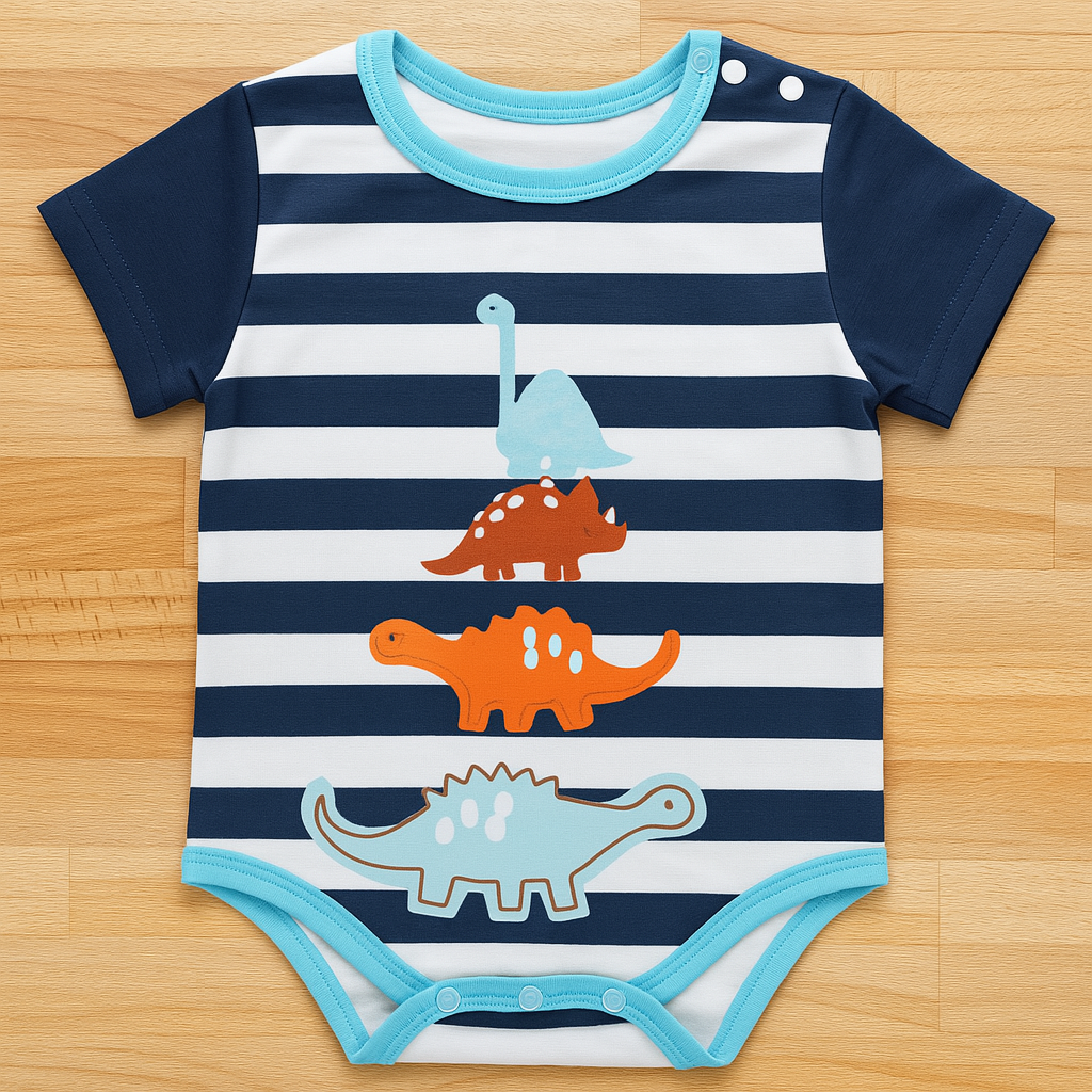 Little Dinosaurs Cotton Baby Romper
