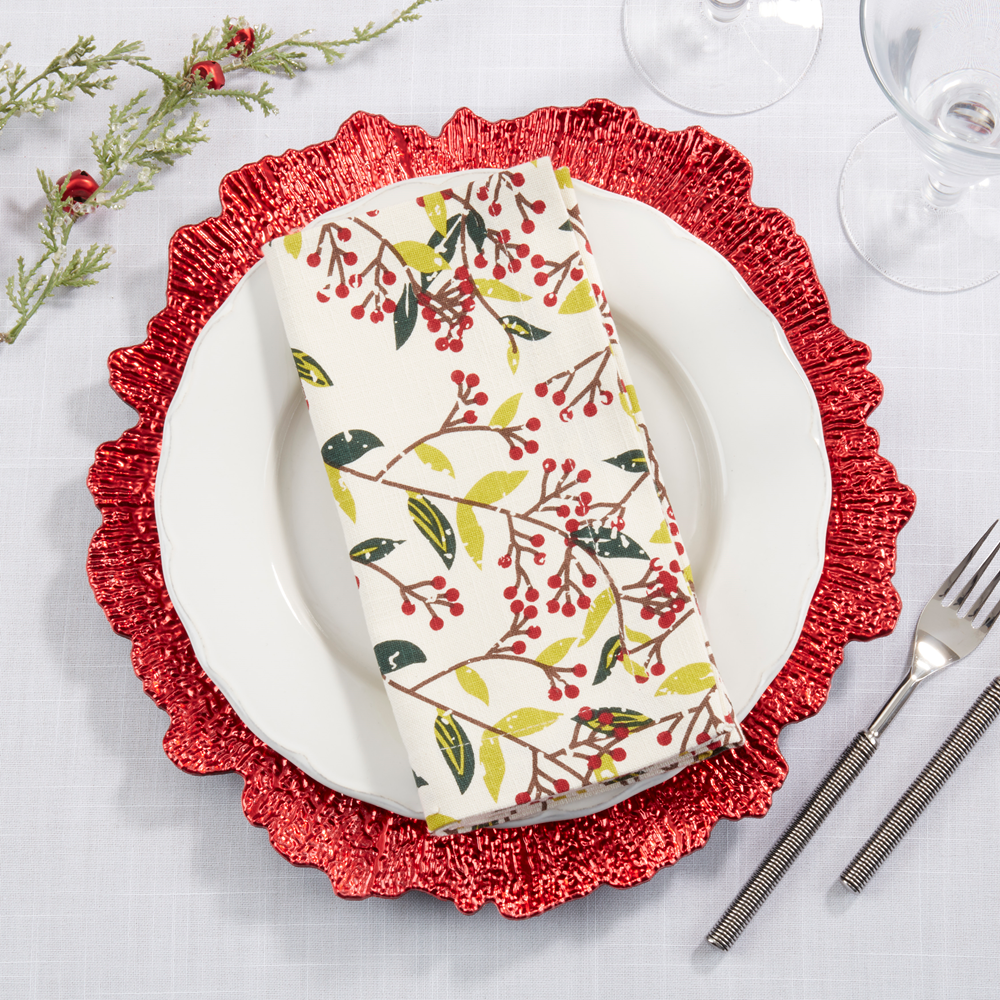 5110 - Red Berry 20" Cotton Dinner Napkin