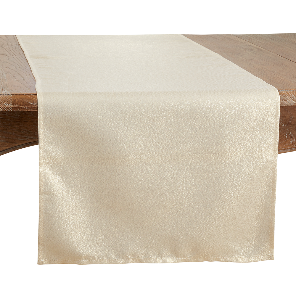 Gold Shimmering Holiday Table Runner