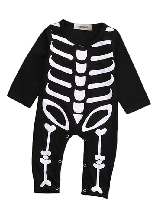 Skeleton Halloween Baby Romper