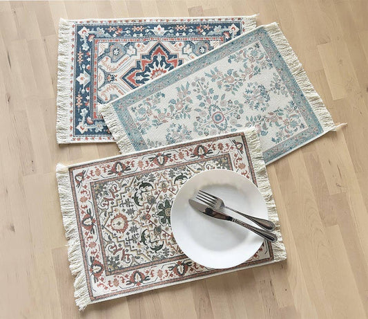 Antique Turkish Print 14"x19" Placemat