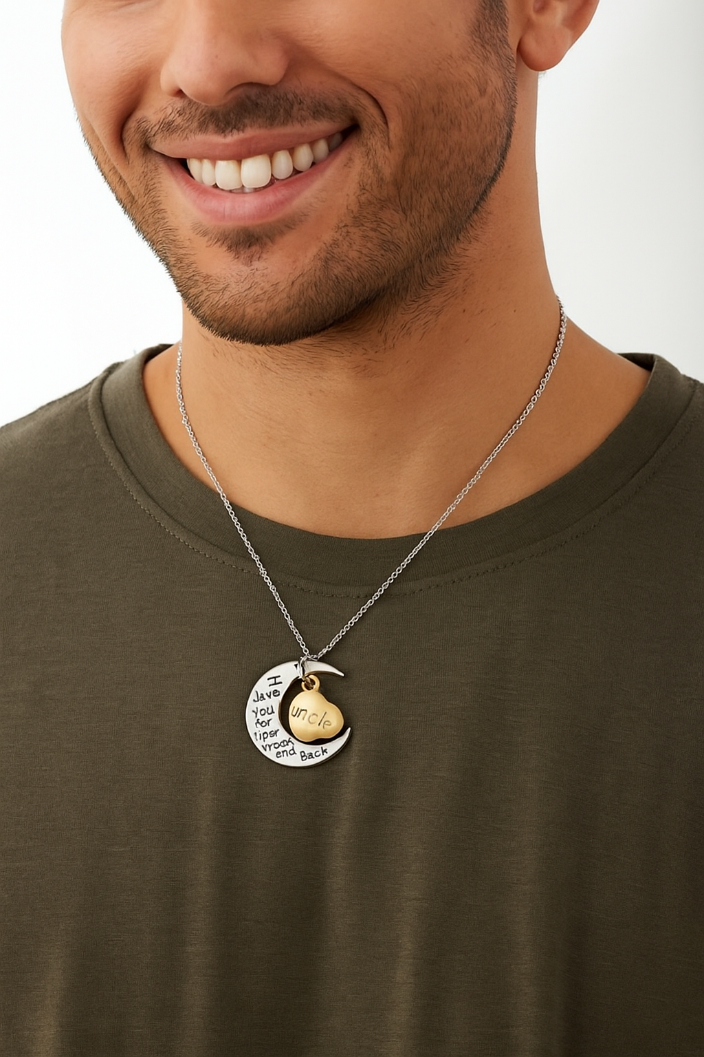 I Love You To The Moon and Back Necklace - Uncle