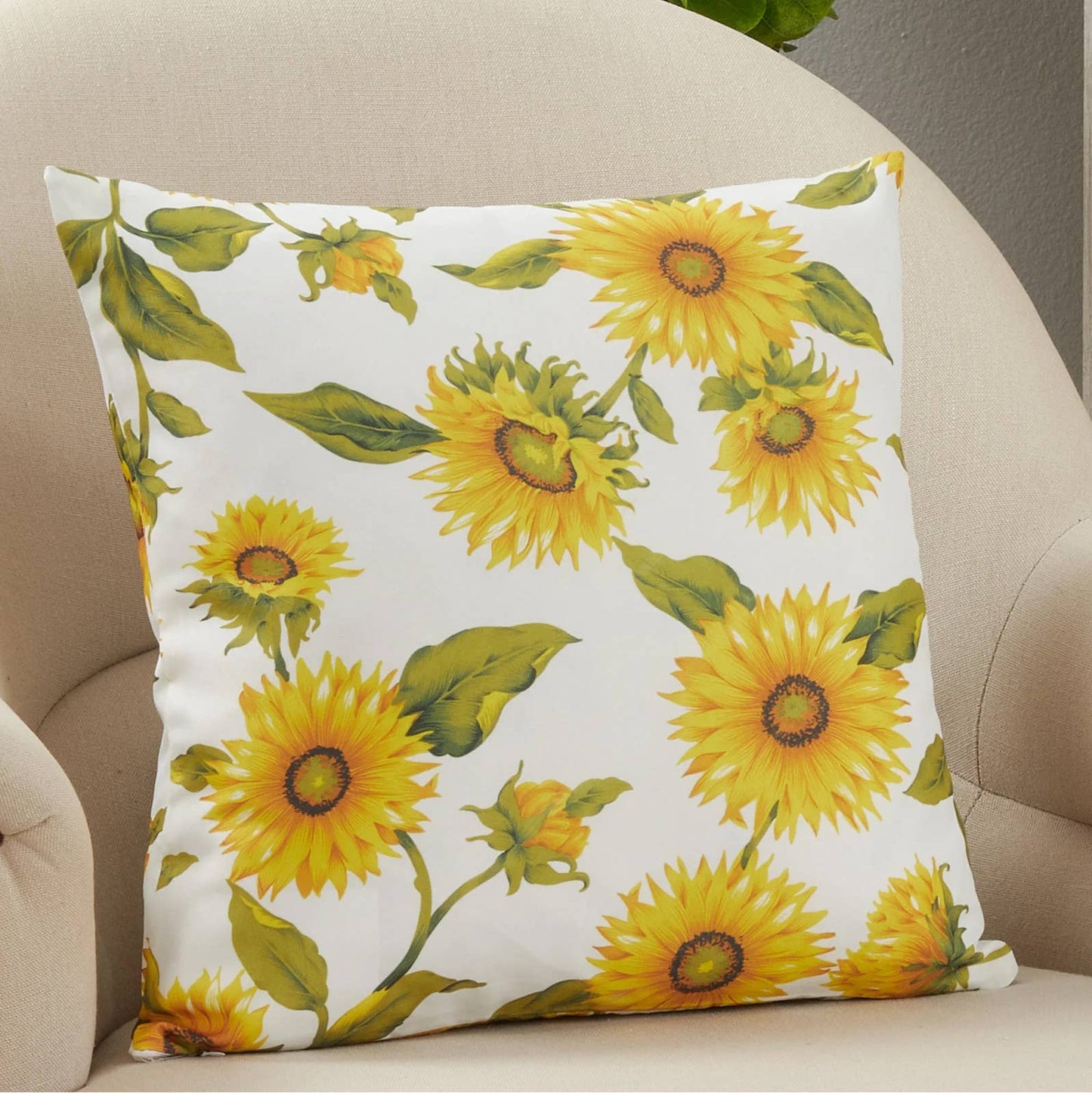 6248 - Joyous Sunflower 18" Decorative Throw Pillow