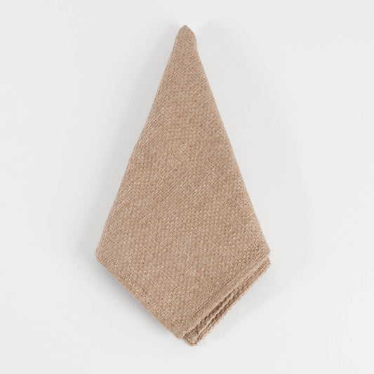 9113 - Natural Basket Weave Design 20" Cloth Napkin