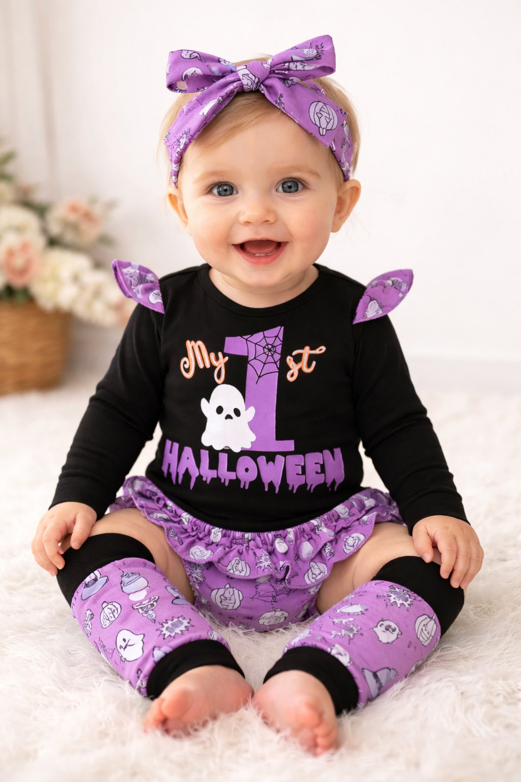 My 1st Halloween 5-Piece Baby Costume Outfit