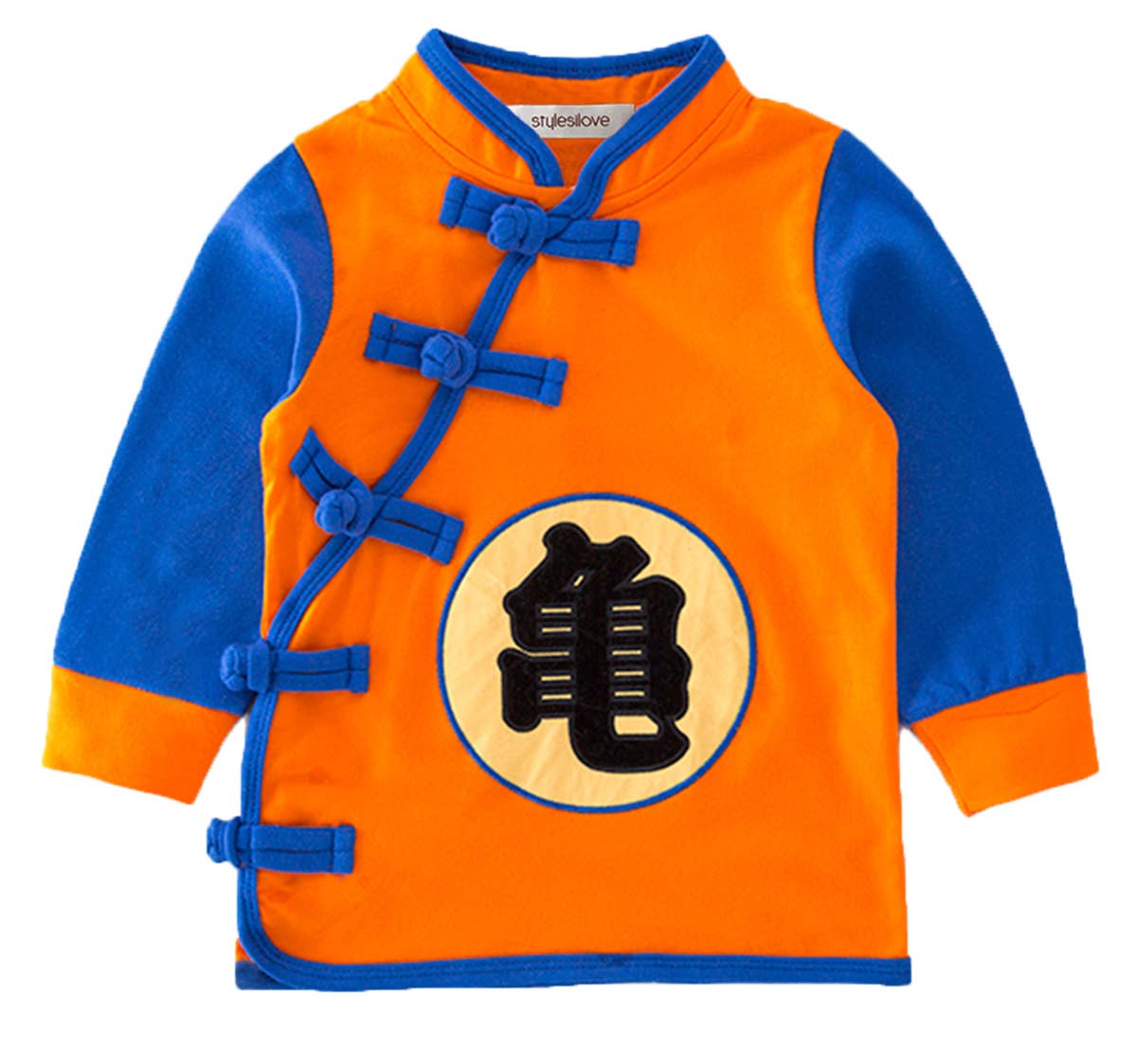 Goku Anime Orange Boy Costume Sweatshirt