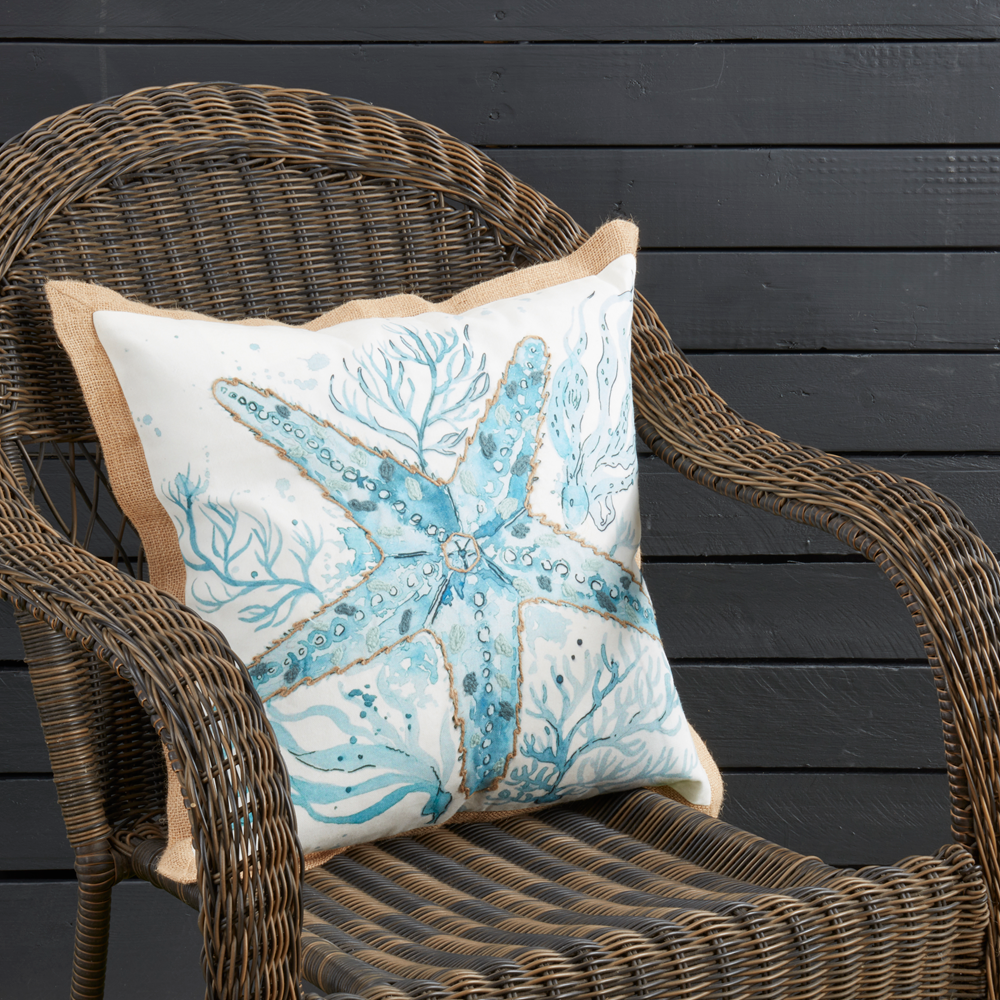 7429 - Starfish 18" Outdoor Throw Pillow   (Copy)