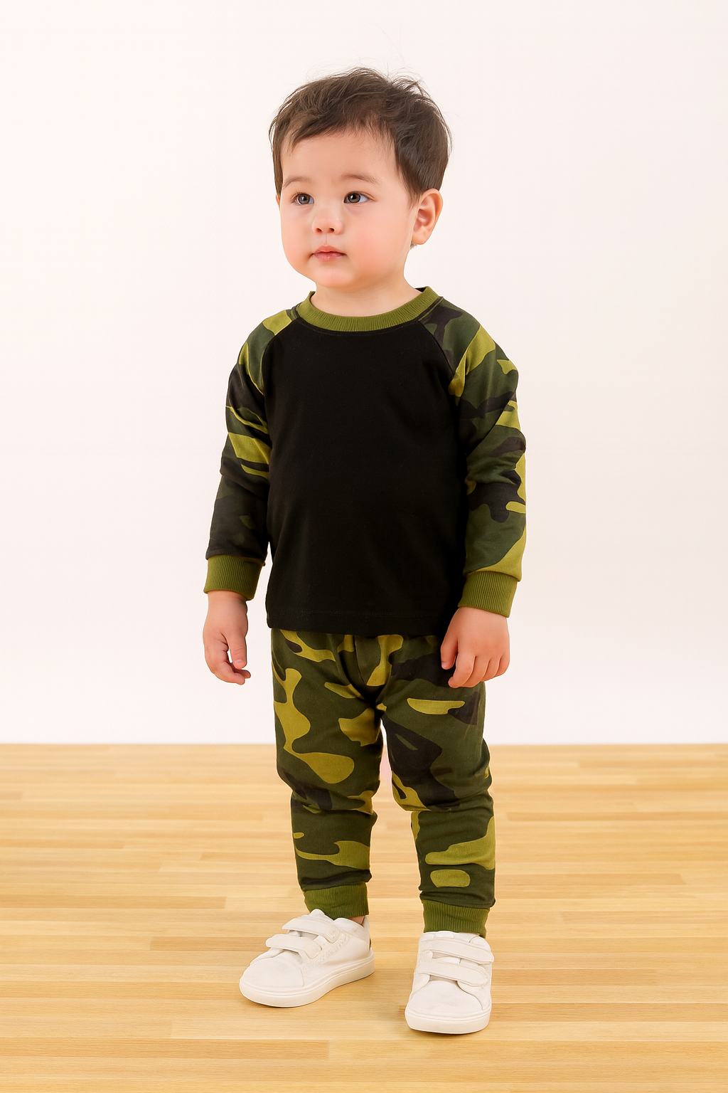 Camouflage 2pcs Boys Clothing Set