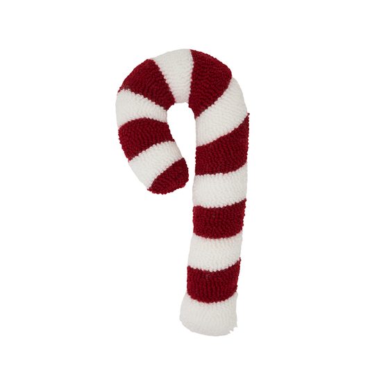1018 - Candy Cane Holiday Filled Decorative Pillow – 2 Sizes