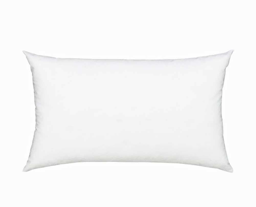 Polyfill Rectangular White Fluffy Pillow Insert