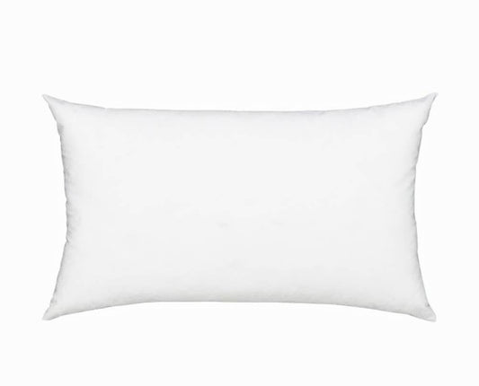 Polyfill Rectangular White Fluffy Pillow Insert