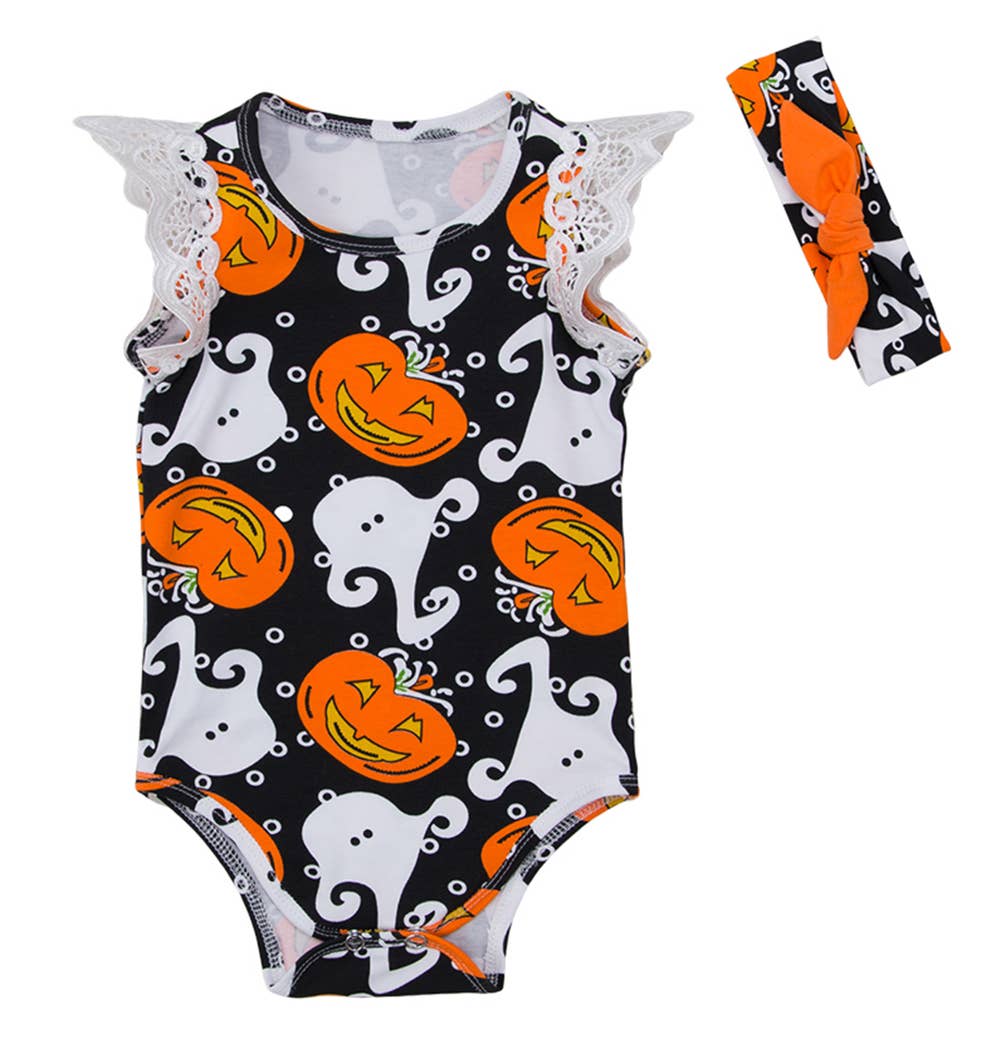 Halloween 2pcs Baby Outfit