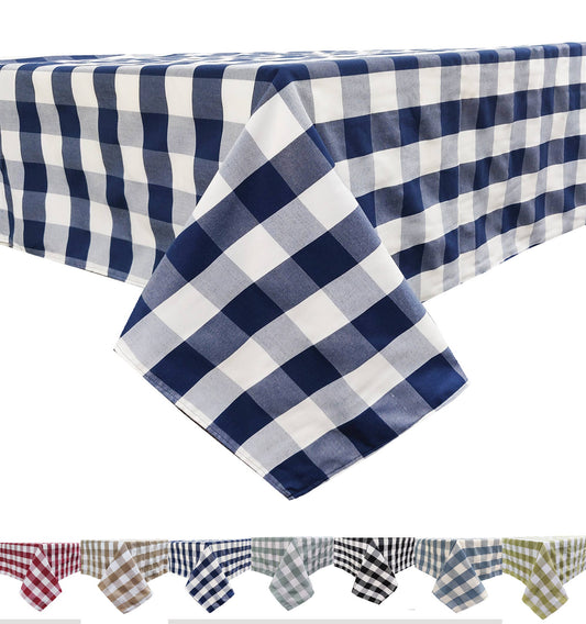 TBL0045 - Handmade Farmhouse Buffalo Check 54" Square Tablecloth