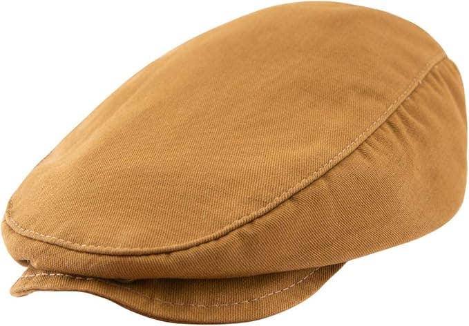 Camel Brown Ben Hogan 2-Way Baby Flat Cap