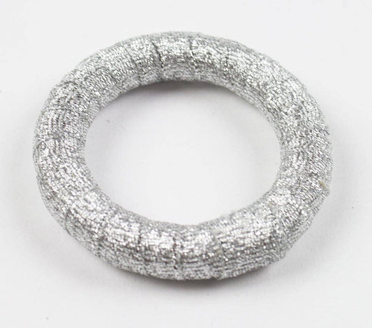 NR0017 - Metallic Silver Round Napkin Holder