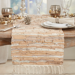 1983 - Natural Jute Chindi Table Runner