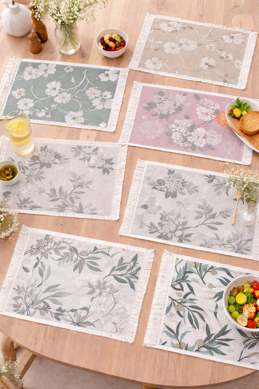Flower Garden Cotton Blend 14"x19" Placemat