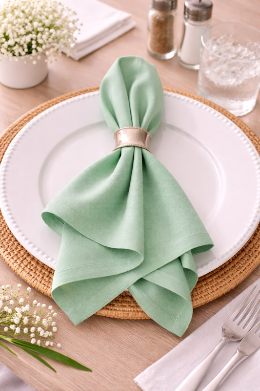 Pistachio Green 20" Cotton Napkin