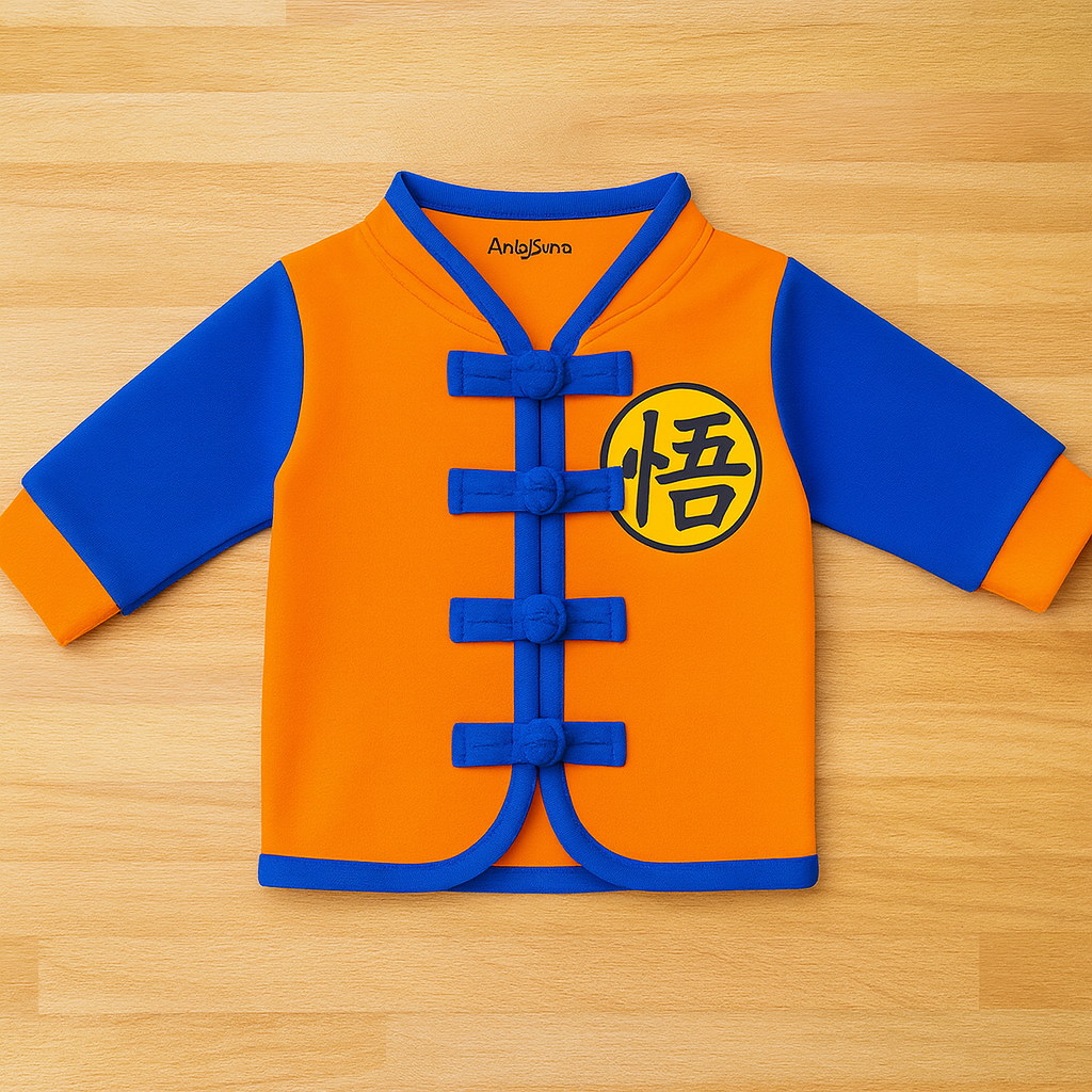 Goku Anime Cotton Baby Costume Sweatshirt