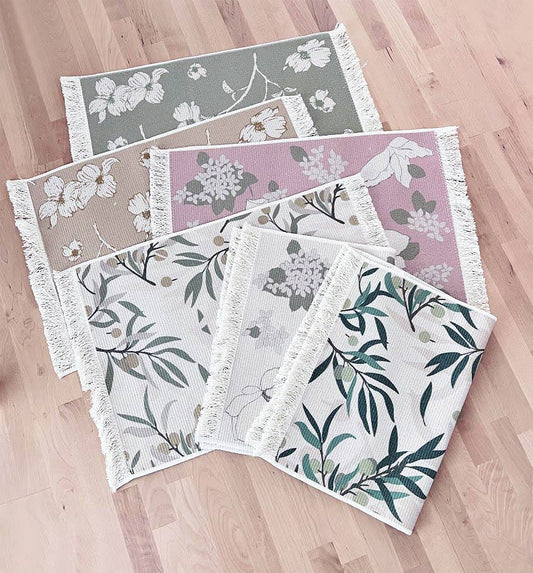 PM0048 - Flower Garden Cotton Blend 14"x19" Placemat