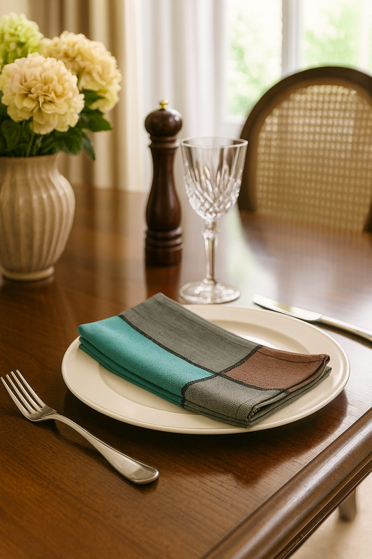 5801 - Sea Green Provencal 20" Cloth Dinner Napkin