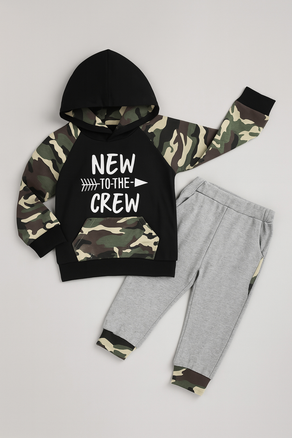 New To The Crew Baby Hoodie & Pants