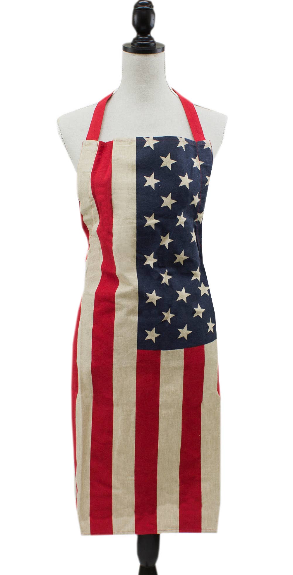5010 - American Flag Stars Striped Full Size Cotton Kitchen Apron