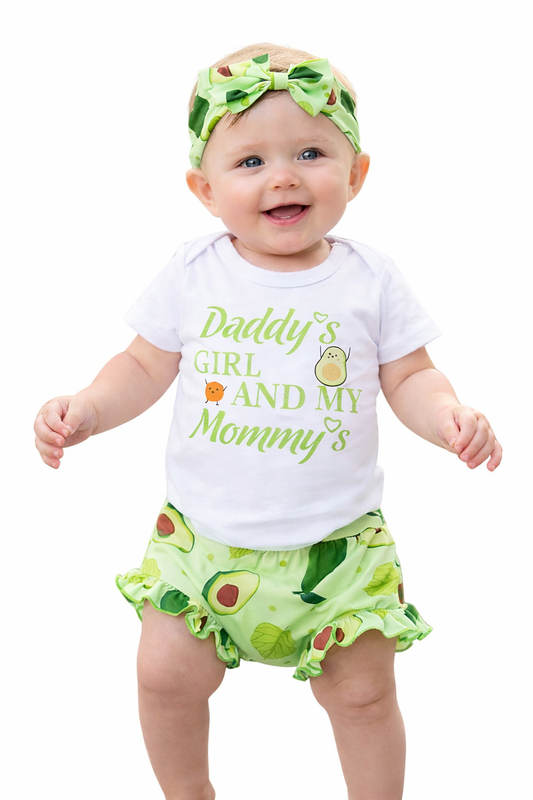 Avocado 3-Piece Baby Clothing Set