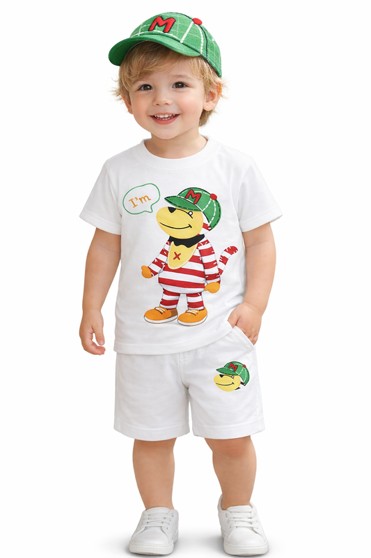 Monkey 2-Piece Toddler Boy Outfit