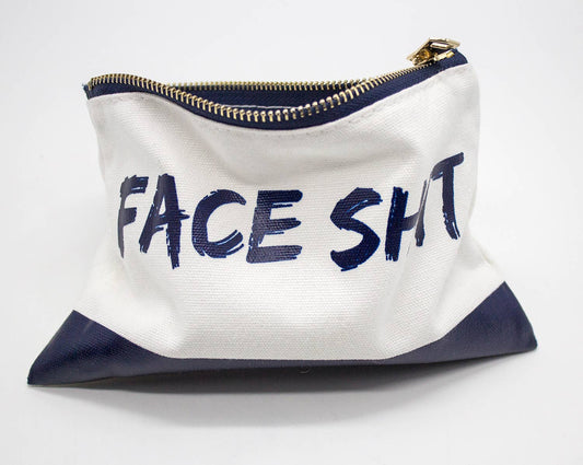 Fun Cotton Canvas Travel Cosmetics Makeup Bag