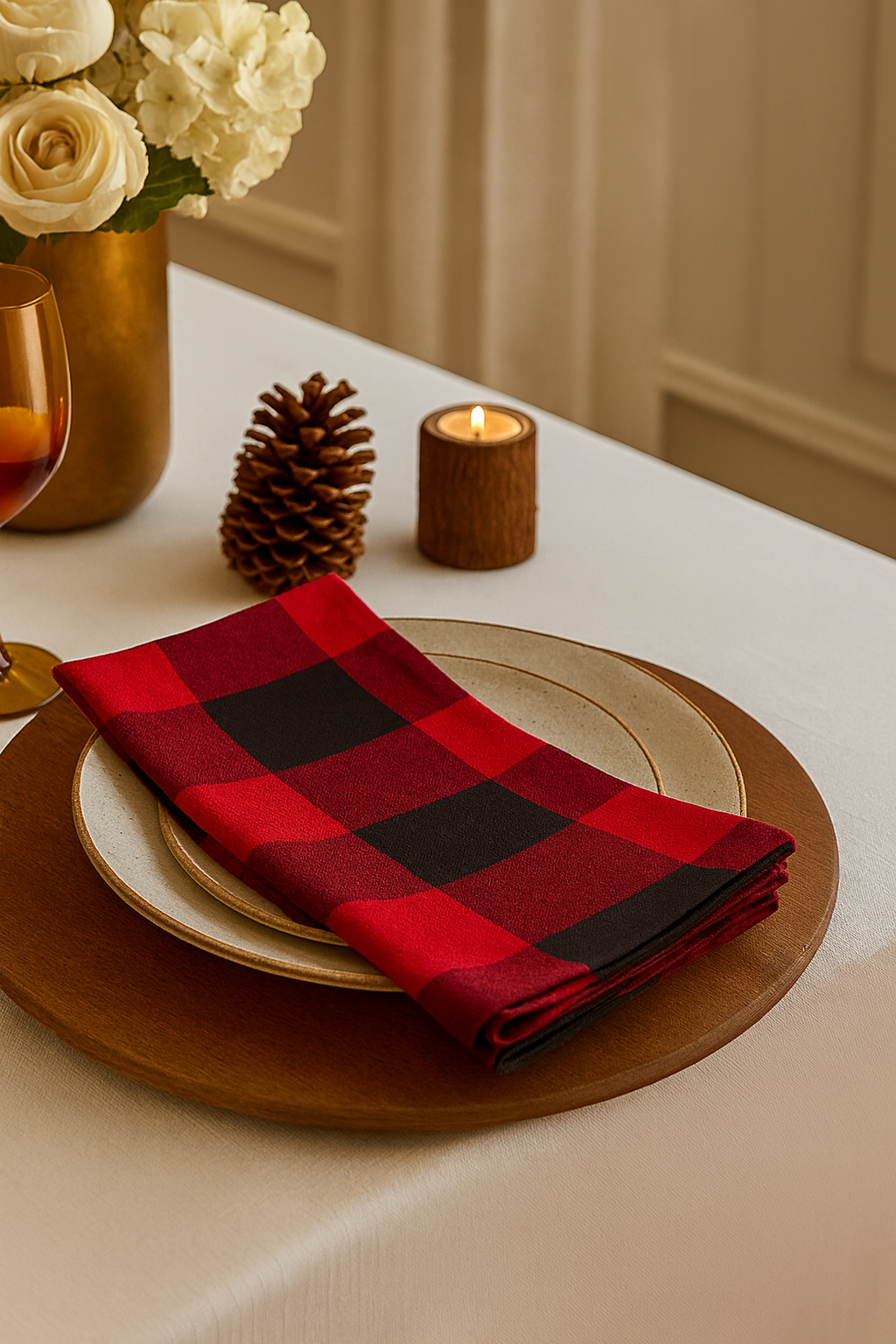 5026 - Classic Buffalo Cotton 20" Dinner Napkin