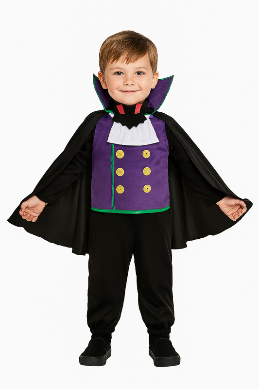 Little Vampire Halloween 4pcs Baby Costume Outfit