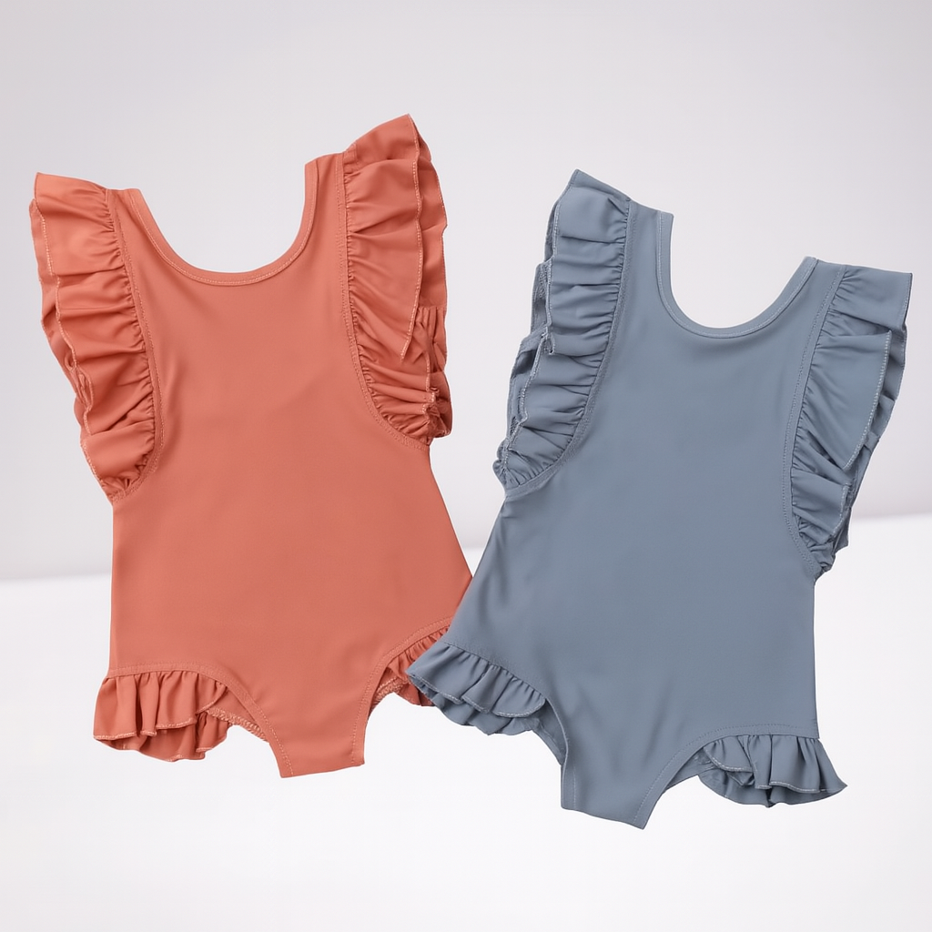 Ruffle One-Piece Toddler Girl Swimsuit